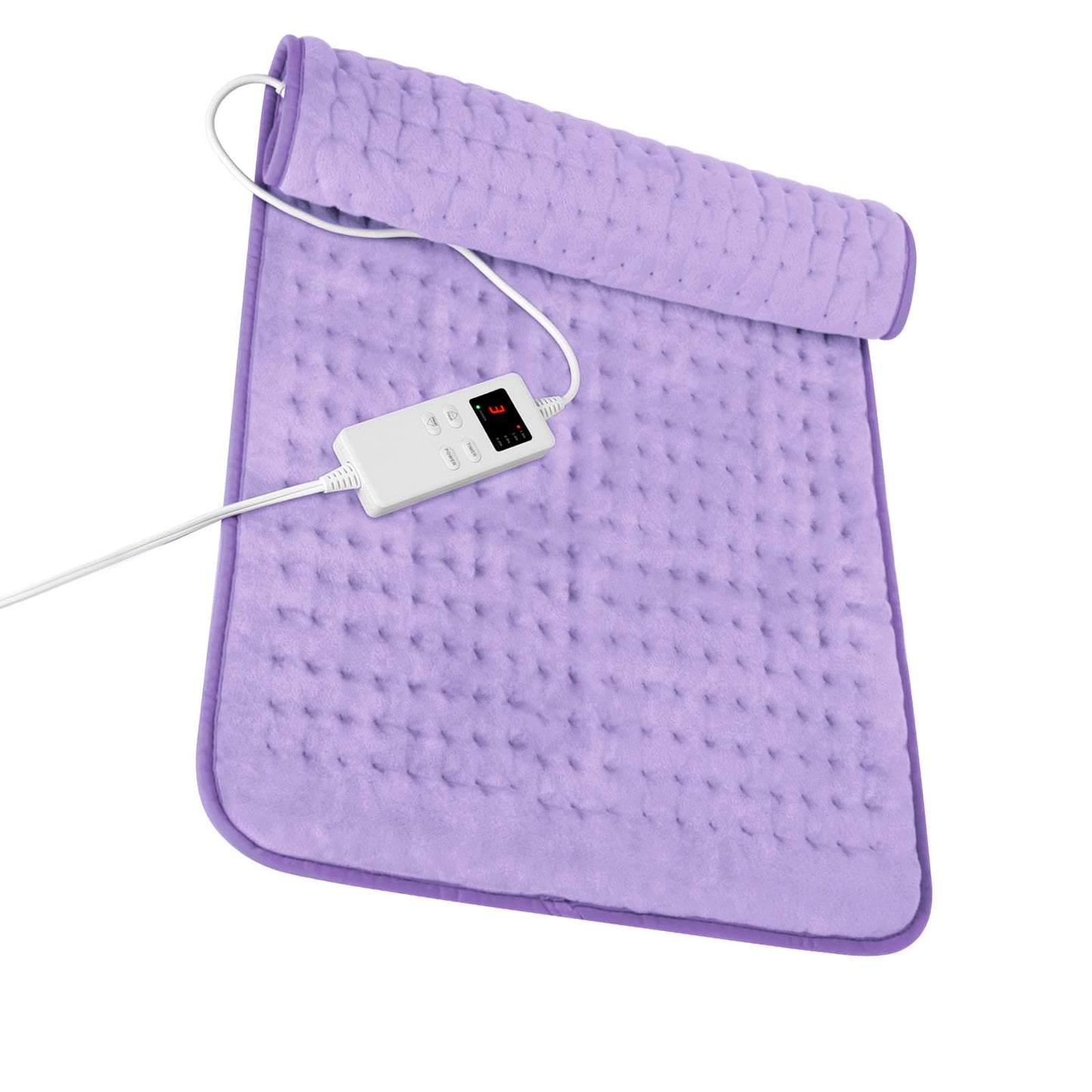 Large Heating Pad for Back Pain Relief, Electric Heating Pad for Neck and Shoulders, Auto Shut Off, Fast Heat, Christmas Gifts for Women Men, Birthday Gifts for Mom Dad (17'' x 33)